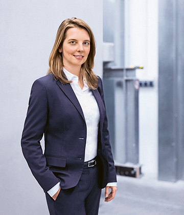 Tanja Gebhard ist seit Januar 2017 für das Technologie Management für polymere Baubindemittel verantwortlich (Foto)