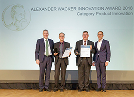 Zwei Burghauser Chemiker werden mit dem Alexander Wacker Innovationspreis ausgezeichnet (Foto)