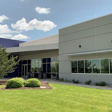 Das WACKER POLYMERS-Forschungs- und Entwicklungszentrum in Allentown, Pennsylvania, USA.