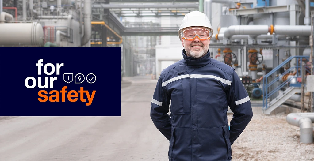 For our safety Logo (Foto)