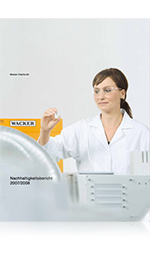 Link zum Wacker Nachhaltigkeitsbericht 2007 / 2008
